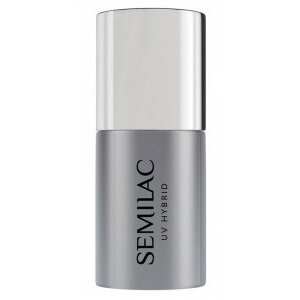 Semilac Top No Wipe Sparkle, top do lakierów hybrydowych, Diamond, 7ml (n)