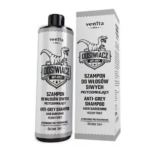 Venita Men szampon do włosów siwych przyciemniający Średnie Tony 200ml