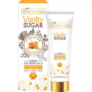 Bielenda Vanity Sugar Krem Do Depilacji z Woskiem Pszczelim, 100ml