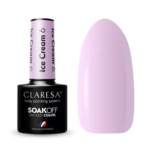 Claresa, Lakier hybrydowy, ICE CREAM 6, 5g