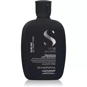 Alfaparf Milano Semi Di Lino Sublime, szampon oczyszczająco-detoksykujący do wszystkich rodzajów włosów, 250ml