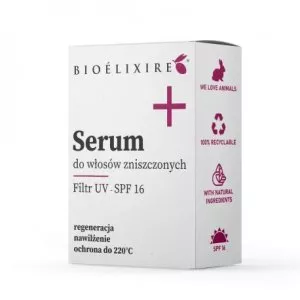 Bioelixire +, serum intensywnie regenerujący do zniszczonych włosów z SPF 16, 20ml