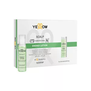 Yellow Professional Scalp Energy Lotion, ampułki przeciw wypadaniu włosów, 6x13ml