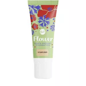 Bell Rozświetlająco – Nawilżający Podkład Blossom Meadow Flower Touch Radiant Foundation 002 Sunflower, 20g