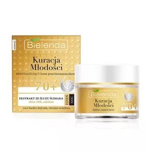 Bielenda Kuracja Młodości Rewitalizujący Krem Przeciwzmarszczkowy 70+ Dzień/ Noc, 50ml