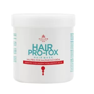 Kallos Hair Pro-Tox maska do włosów z keratyną kolagenem i kwasem hialuronowym 500ml