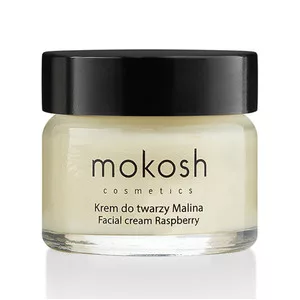 Mokosh, regenerujący krem do twarzy anti-pollution, malina, 15ml