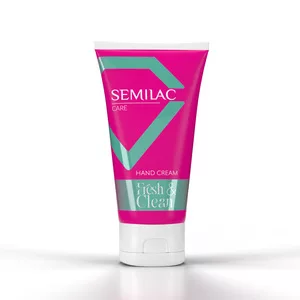 Semilac Care Fresh&Clean Hand Cream, naturalny krem do rąk o zapachu jabłka, 75ml