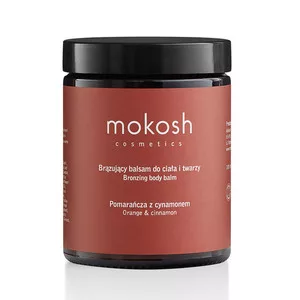 Mokosh, brązujący balsam do ciała i twarzy, pomarańcza z cynamonem, 180ml
