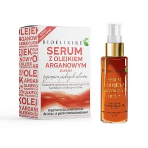 Bioelixire Argan Oil, serum do włosów z olejkiem arganowym 3w1, filtr UV, 50ml