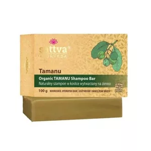 Sattva Organiczny szampon w kostce Tamanu 100g