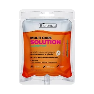 Bielenda Multi Care Solution MultiPEPTYDY, rewitalizująco - napinająca maska-serum w płacie, 1szt.