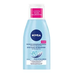 Nivea Pure Hyaluron ekstra delikatny płyn do demakijażu oczu 125ml
