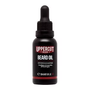 Uppercut Deluxe, Beard Oil, olejek do brody, paczuli i skóra, 30ml