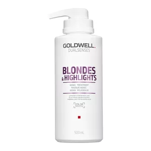 Goldwell Dualsenses Blondes & Highlights, 60-sekundowa kuracja neutralizująca, 500ml