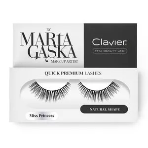 Clavier Quick Premium Lashes rzęsy na pasku Miss Princess 823