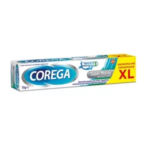 Corega Super Mocny krem mocujący do protez zębowych Naturalny Smak 70g