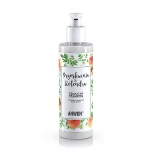 Anwen, szampon Brzoskwinia i Kolendra do suchej i wrażliwej skóry głowy, 200ml