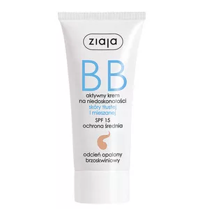 Ziaja, krem BB do skóry tłustej i mieszanej, odcień opalony, 50ml