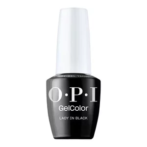 OPI Gel Color Intelli-Gel System, lakier hybrydowy, lady in black, 15ml