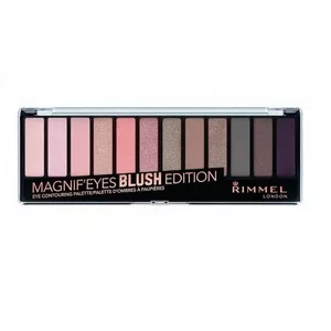 Rimmel Magnif'Eyes Eyeshadow Palette paleta cieni 002 Blush Edition 14.16g