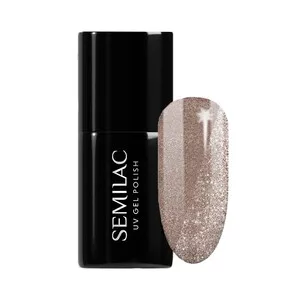 Semilac 408, lakier hybrydowy, 7ml, Less Sugar