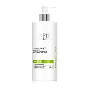 Apis Acne, Oczyszczające mleczko z zieloną herbata, 500ml