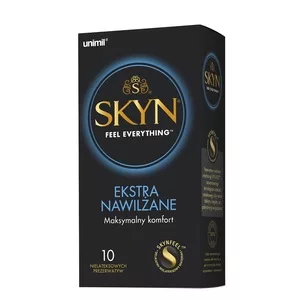 Unimil Skyn Ekstra Nawilżane nielateksowe prezerwatywy 10szt