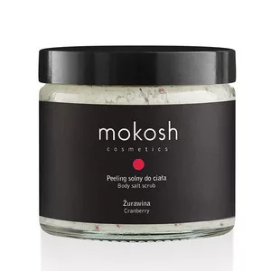 Mokosh, peeling solny do ciała, żurawina, 300g