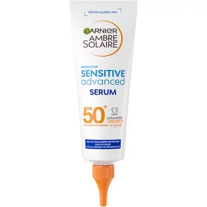 Garnier Ambre Solaire Sensitive Advanced serum do opalania ciała SPF50+ 125ml
