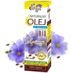Etja Naturalny olej kosmetyczny Lniany bio 50ml