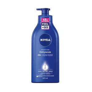Nivea Nawilżająca Moc Serum odżywcze mleczko do ciała z pompką 625ml