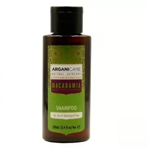 Arganicare Macadamia mini szampon do suchych i zniszczonych włosów 100ml