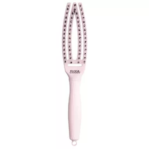 Olivia Garden Fingerbrush Combo Pastel Pink, szczotka z włosiem dzika, mała, różowa