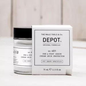 Depot No. 401, ochronny krem przed/po goleniu, 75ml