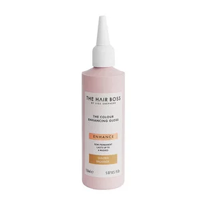 The Hair Boss The Colour Enhancing Gloss rozświetlacz podkreślający ciepły odcień włosów Golden Balayage 150ml