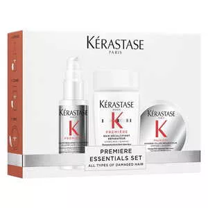 Kerastase Premiere Discovery, zestaw odbudowujący włosy zniszczone, szampon + maska + koncentrat, travel size