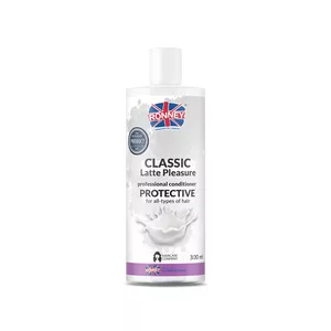 Ronney Professional Conditioner Classic Latte Pleasure Protective, Odżywka ochronna do każdego rodzaju włosów 300ml