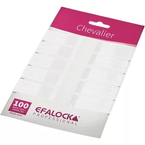 Efalock Chevalier, wsuwki do włosów, 5cm, 100szt., biały