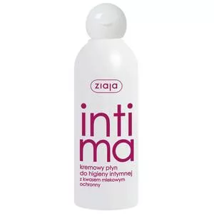 Ziaja Intima, kremowy płyn z kwasem mlekowym do higieny intymnej, 200ml