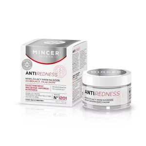 Mincer Pharma Anti-Redness krem nawilżający do redukcji pajączków na dzień No.1201 50ml