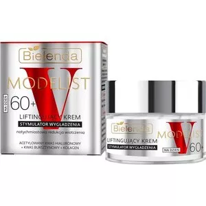 Bielenda V-Modelist, liftingujący krem - stymulator wygładzenia 60+ na dzień, 50ml