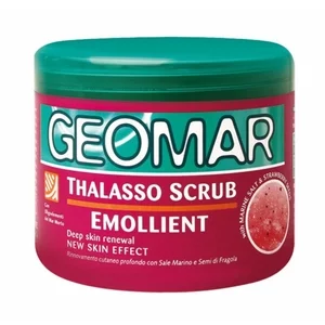 Geomar Thalasso Scrub, truskawkowy zmiękczający peeling do ciała, 600g