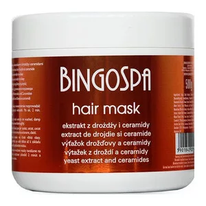 BingoSpa Maska do włosów z ekstraktem z drożdży i ceramidami 500ml