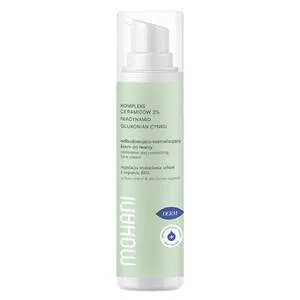 Mohani Derm odbudowująco-normalizujący krem do twarzy z kompleksem ceramidów 2% niacynamidem i glukonianem cynku 50ml