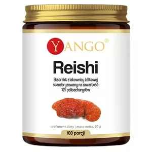 Yango Reishi ekstrakt 10% polisacharydów suplement diety 50g