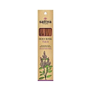 Sattva Natural Indian Incense naturalne indyjskie kadzidełko Tulsi 15szt