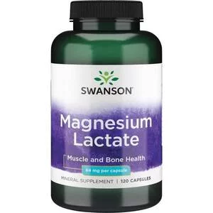 Swanson Mleczan magnezu 84mg 120kaps