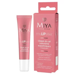 Miya myLIPelixir, olejek do ust naturalnie wypełniający, rose, 10g