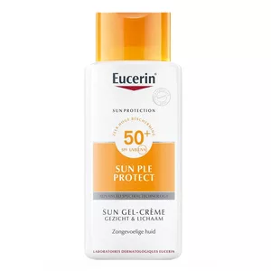 Eucerin Sun Leb Protect SPF50+ przeciwsłoneczny żel-krem do twarzy i ciała 150ml